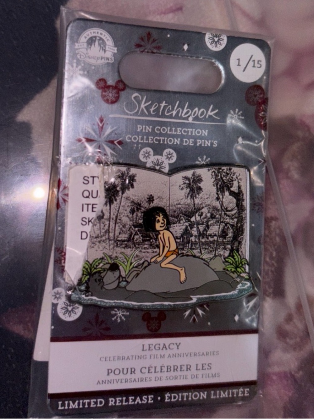 Disney Mowgli Junglebook Pin